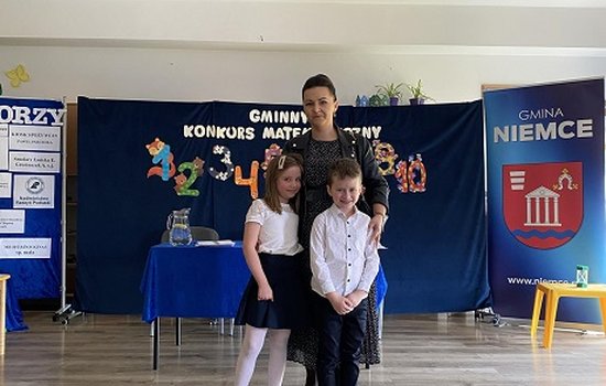 UDZIAŁ DZIECI Z GRUPY SMERFY W KONKURSIE MATEMATYCZNYM