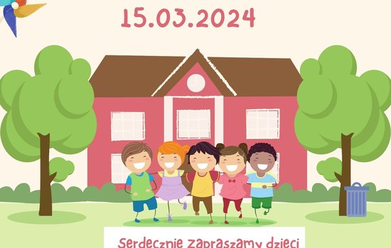 Zaproszenie na Dzień Otwarty w Przedszkolu w Ciecierzynie