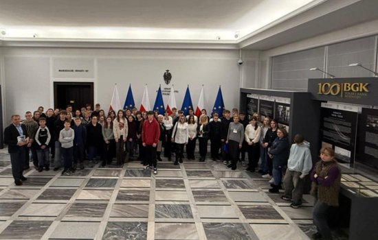 WYCIECZKA SAMORZĄDU UCZNIOWSKIEGO DO SEJMU RP