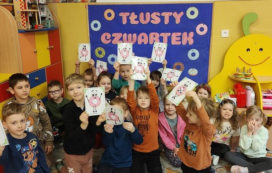 TŁUSTY CZWARTEK W PRZEDSZKOLU