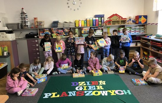 DZIEŃ GIER PLANSZOWYCH W PRZEDSZKOLU